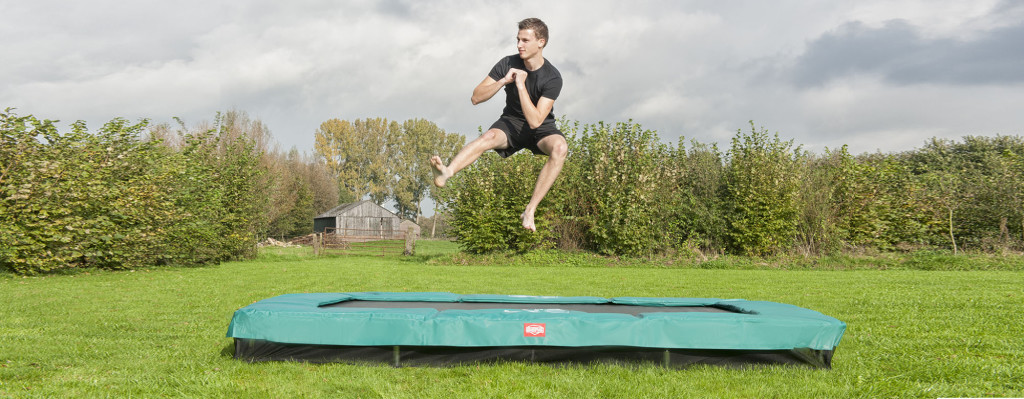 Trampolin Übungen abnehmen - trampolin-profi.de - hier BERG Sport Serie