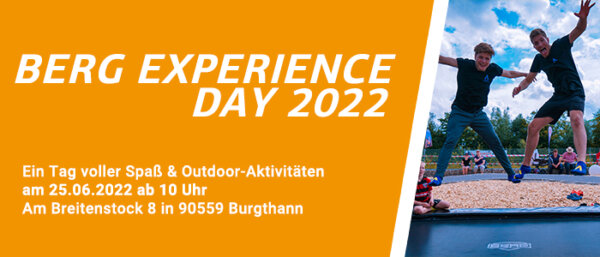 BERG Experience Day 2022 bei trampolin-profi.de Burgthann 25.6.2022