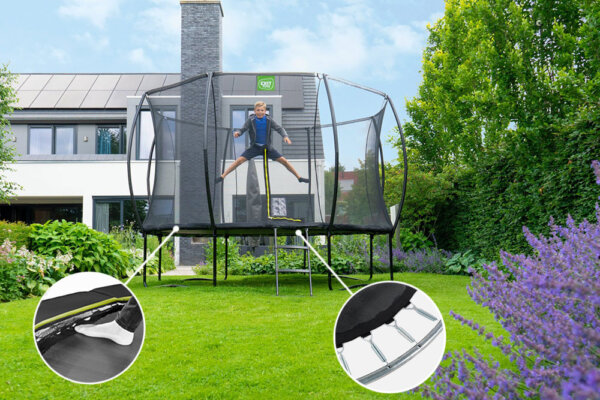 NEN-Gütesiegel für Trampoline - bei EXIT wird ausführlich getestet zum Wohle Ihrer Kinder - RATGEBER trampolin-profi.de