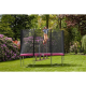 SALTA Trampolin Combo 305 x 214 cm pink + Netz
