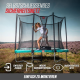 BERG Trampolin Favorit rund + Netz Comfort