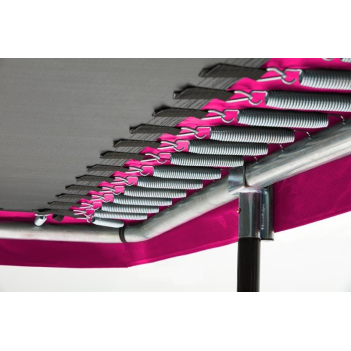 SALTA Trampolin Comfort Edition  214 x 305 cm pink + Netz