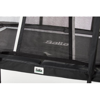 SALTA Trampolin Premium Black Edition 214 x 153 cm schwarz + Netz