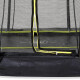 EXIT Trampolin Silhouette Ground 214 x 153 cm schwarz + Netz