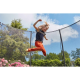SALTA Trampolin Comfort Edition Ground Ø 396 cm grün + Netz