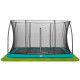 SALTA Trampolin Comfort Edition Ground  366 x 244 cm grün + Netz