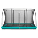 SALTA Trampolin Comfort Edition Ground  366 x 244 cm grün + Netz
