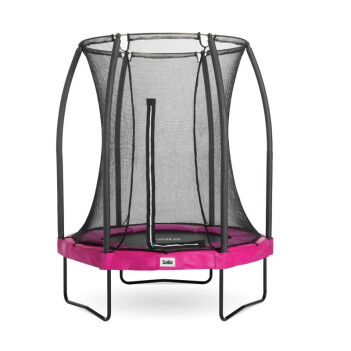 SALTA Trampolin Comfort Edition &Oslash; 153 cm pink + Netz