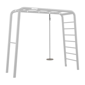 BERG Klettergerüst PlayBase Tellerschaukel Grau...