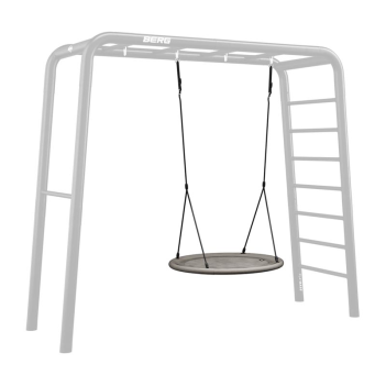 BERG Klettergerüst PlayBase Nestschaukel Grau...