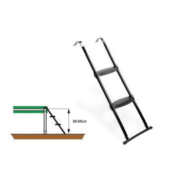 EXIT Trampolin Leiter für Rahmenhöhe von 80-95 cm
